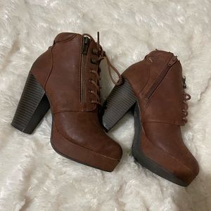 Material Girl Platform Booties